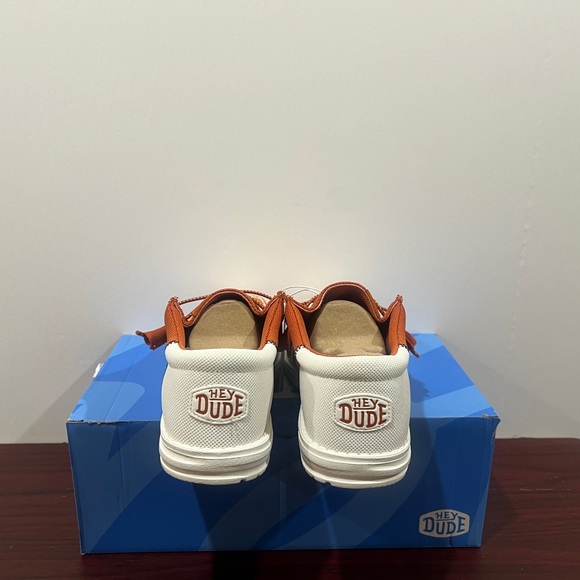 Hey Dude, Wally Tri, Texas Longhorns, White, Orange - Picture 10 of 14